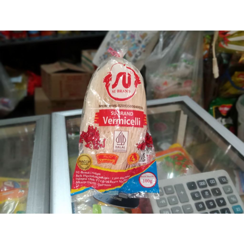 

Sohun SU Brand Vermicelli berat/isi 100gr