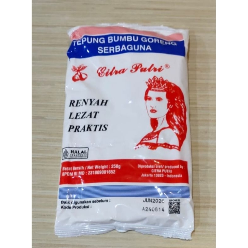 

Tepung Putri Serbaguna Vegan Vegetarian