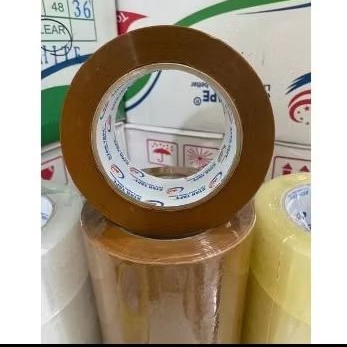 

lakban coklat 200yard #lakbanmurah