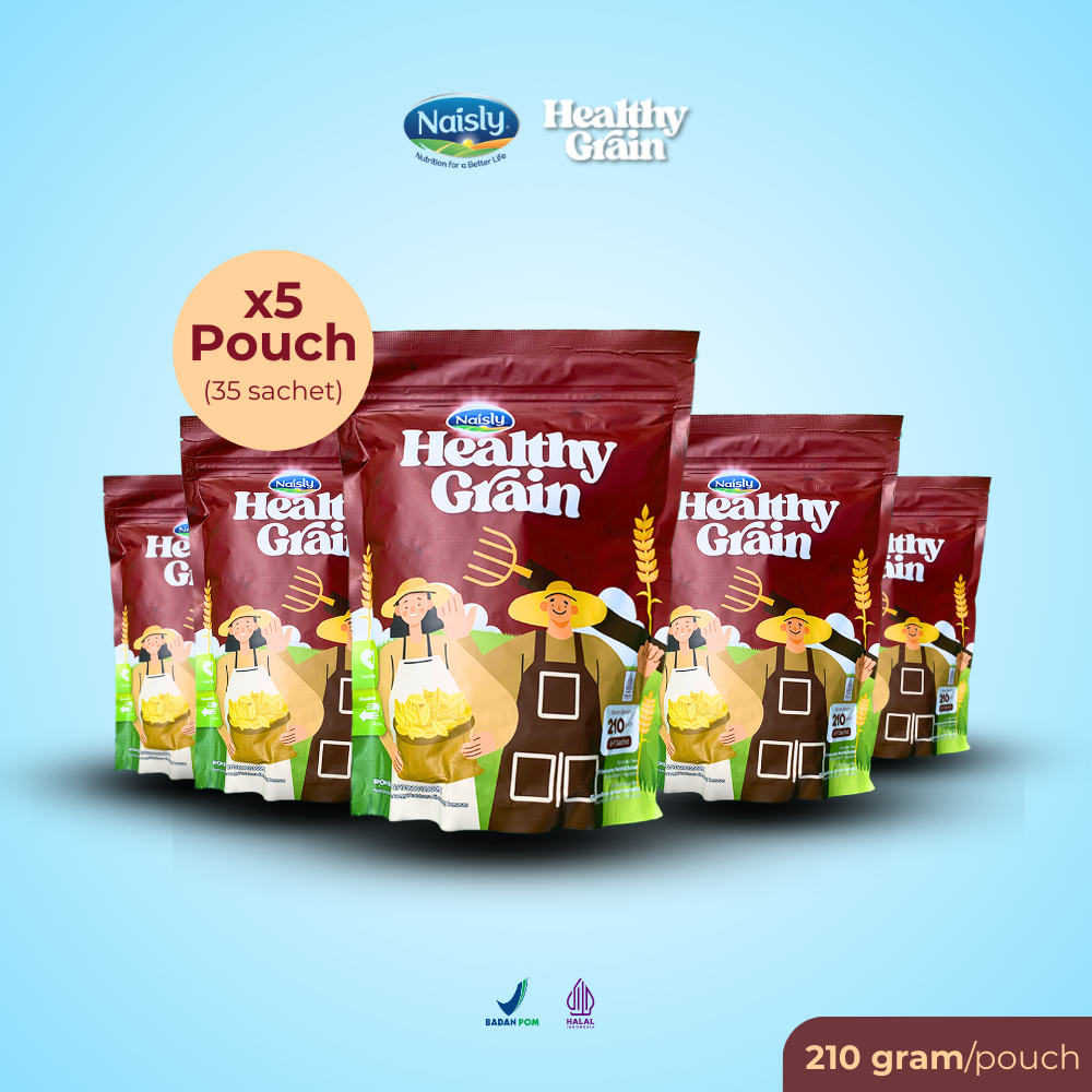 

HealthyGrain Oat Sehat Cocok Untuk Kesehatan Jantung dan Tekanan Darah 5 Pouch