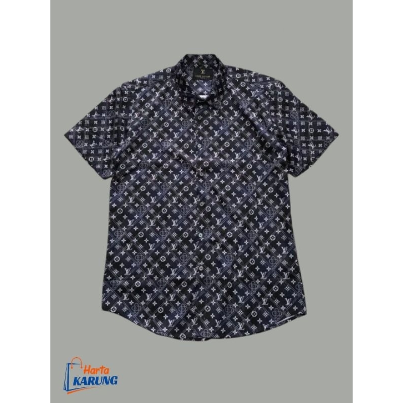 Kemeja LV Monogram