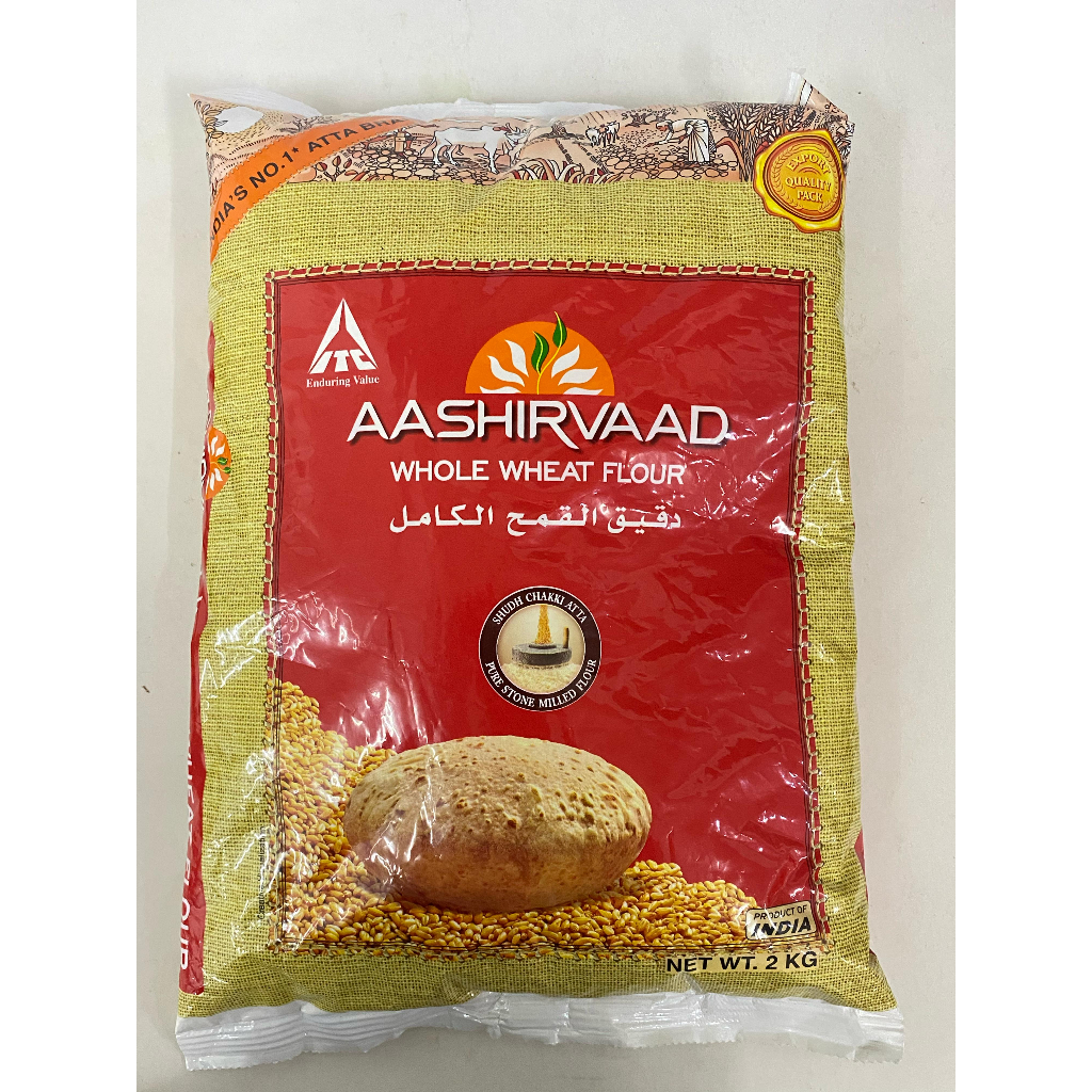 

AASHIRVAAD WHOLE WHEAT FLOUR 2KG
