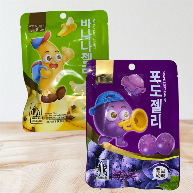 

TYL CANDY GUMMY GRAPE 20gr