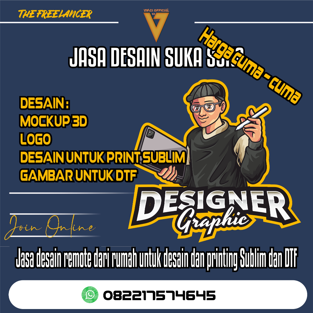 Jasa Desain/Jasa Freelance/bikin logo  gambar suka- suka / desain gambar / pola jersey jaket