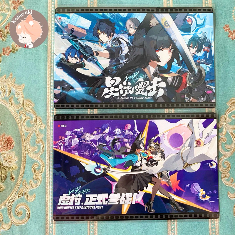 

OFFICIAL ZZZ Postcard Void Hunter Section 6 Hoshimi Miyabi Asaba Harumasa Yanagi tsukishiro photo paper collection zenless zone zero merch merchandise post