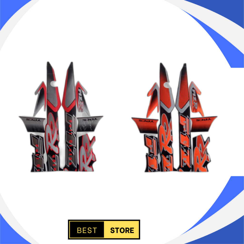 Stiker Striping Yamaha F1ZR F1 Zr 2002 Full Clutch List Body Motor Standar F1ZR 2002