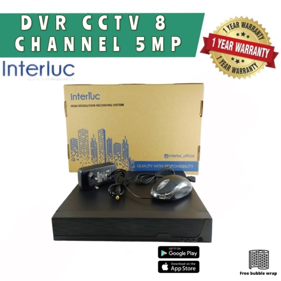 Dvr Cctv 8 Port 5MP - Dvr Smart 8 channel 5MP Audio-Dvr Cctv 8 Channel