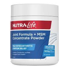 Nutralife Joint Formula + MSM Concentrate Powder 300g