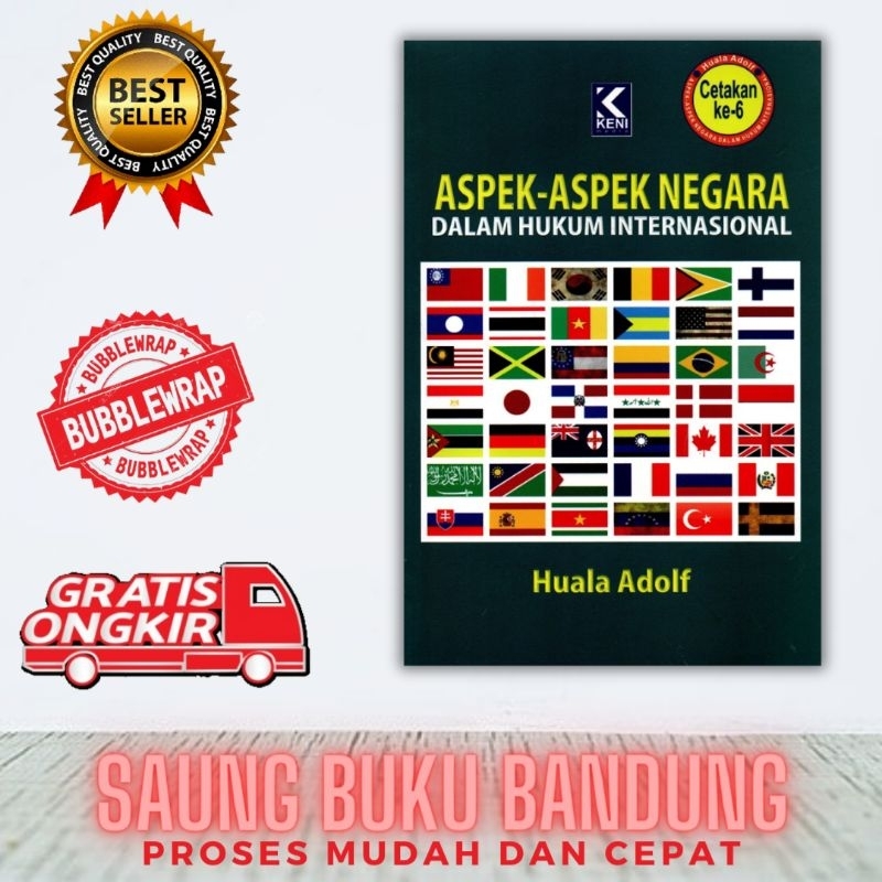 BUKU Aspek-Aspek Negara Dalam Hukum Internasional Cetakan Ke-6 HUALA ADOLF