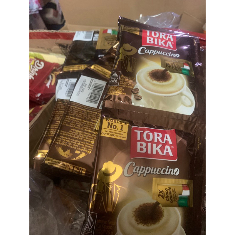 

Torabika Capucino 1 rcg isi 10 sachet x 25gram (tidak ada sendok)