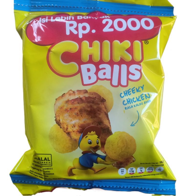 

CHIKI BALLS AYAM (16 GR) ISI 10 PCS