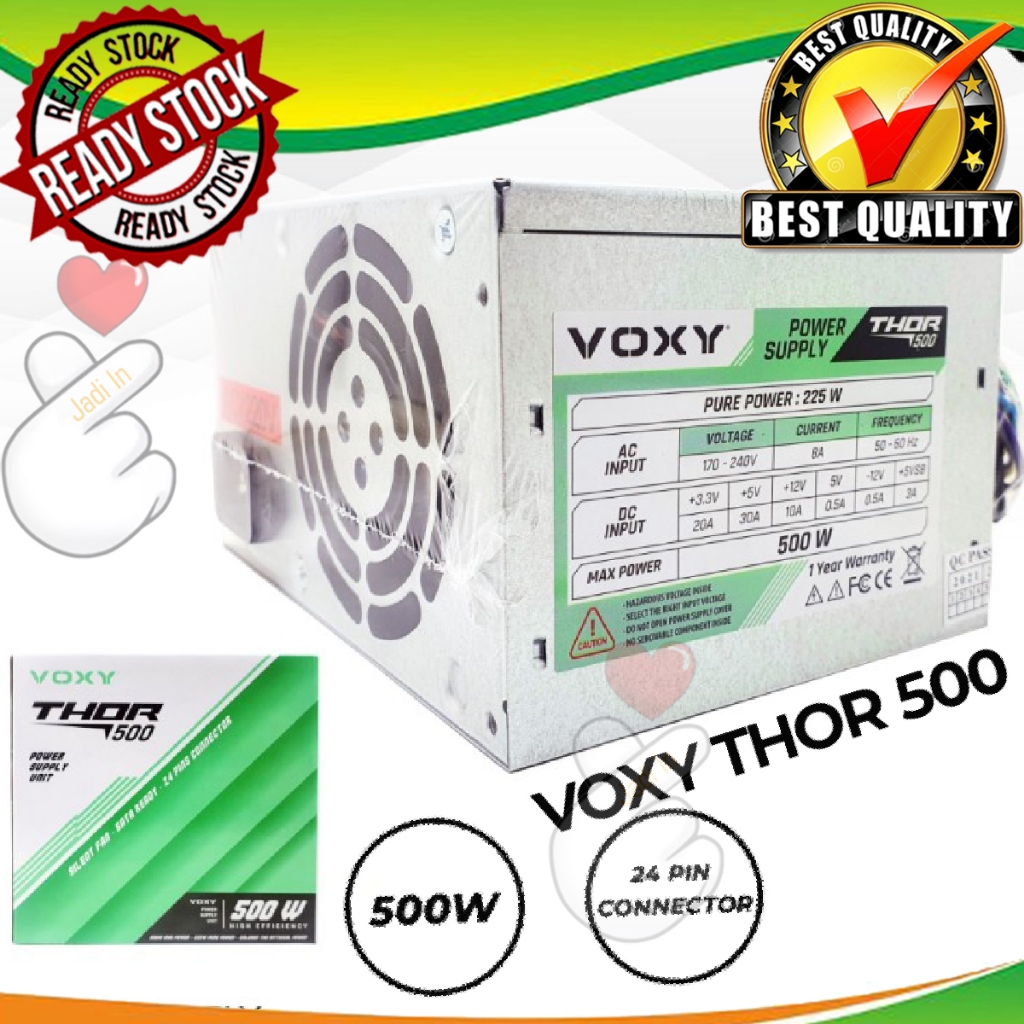 Power Supply 500 W / Psu Komputer 500Watt / Psu 500W