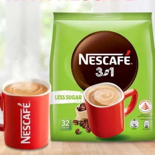 

Nescafe 3 in 1 - Less Sugar