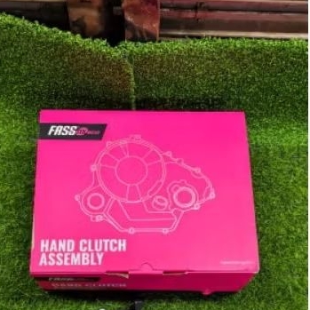 FASSTEK TUTUP BAK KOPLING TRANSPARAN CNC PNP MX-KING 150CC DIJAMIN ORIGINAL 100%