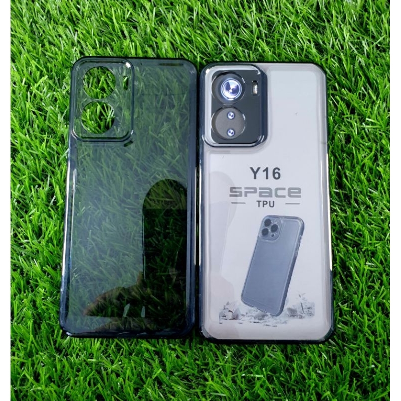 GREY Silikon Soft case bening Space Vivo Y16