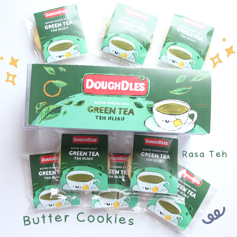 

Butter Cookies rasa Teh Hijau