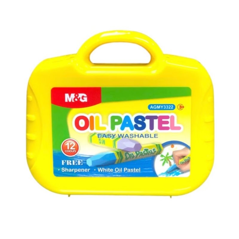

Oil Pastel M&G 12, 36 Colour Free Sharpener