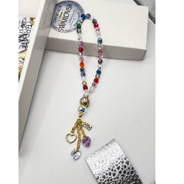 Tasbih kristal Swarovski original 33 butir 6mm