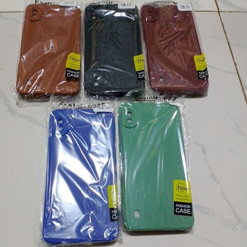 softcase pro kamera silicon samsung a10 warna polos