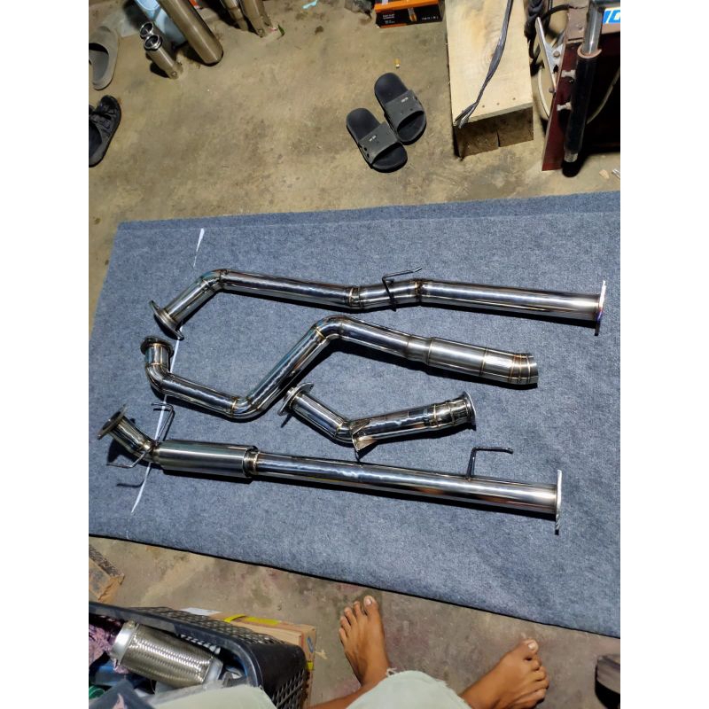 KNALPOT FULL SYSTEM INNOVA 2GD FORTUNER VRZ FORTUNER GR