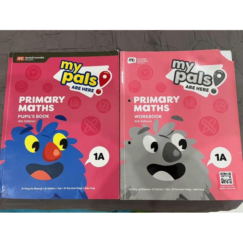 my pals are here Primary Math Pupil and Workbook 1A-1B 4th edition