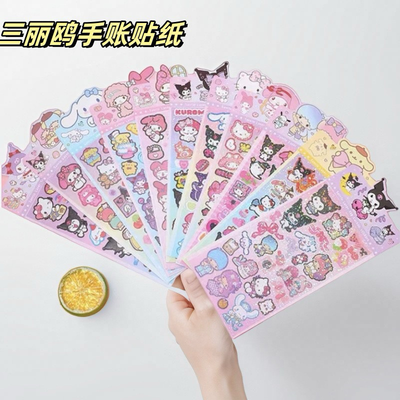 

Stiker Sanrio Stiker Hologram / Sweet Potato Gooka Stickers