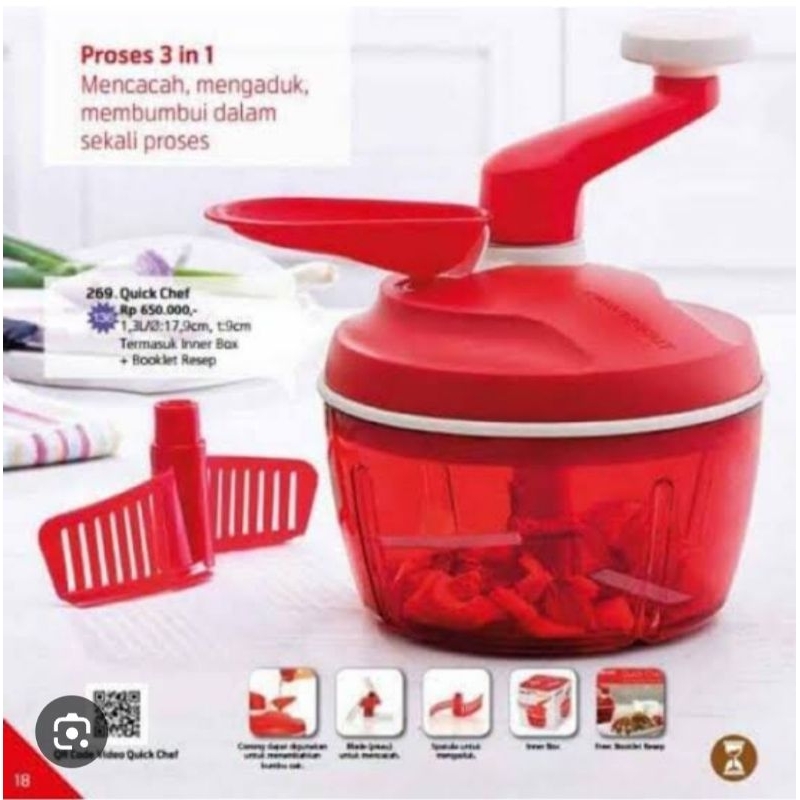 quick chef tupperware