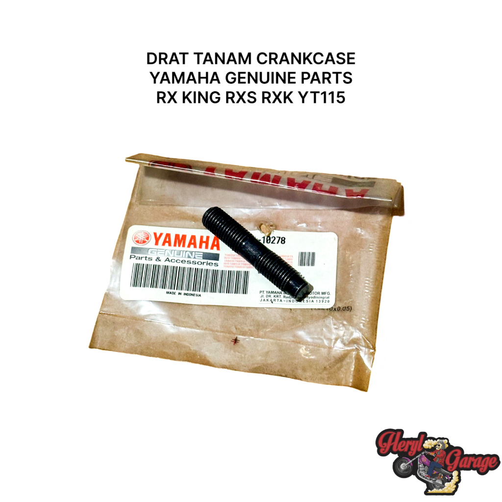 BAUT DRAT TANAM CRANKCASE RX KING RXK RXS YT115 ORIGINAL YAMAHA GENUINE PARTS