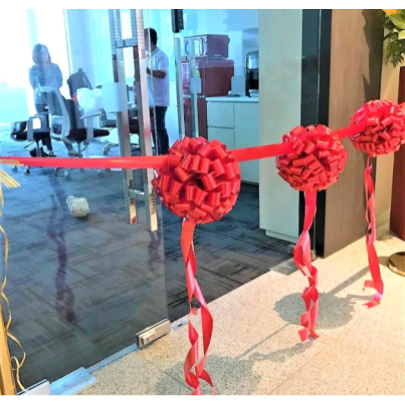 

pita potong, pita peresmian gedung kantor usaha rumah dan lain