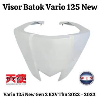 Visor Batok K2V Vario 125 NEW LED Gen2 2023 K2V putih doff