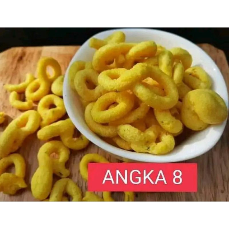 

Cemilan Angka 8 500gr