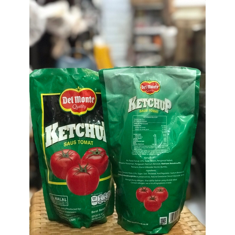 

DELMONTE KETCHUP SAUS TOMAT 1kg