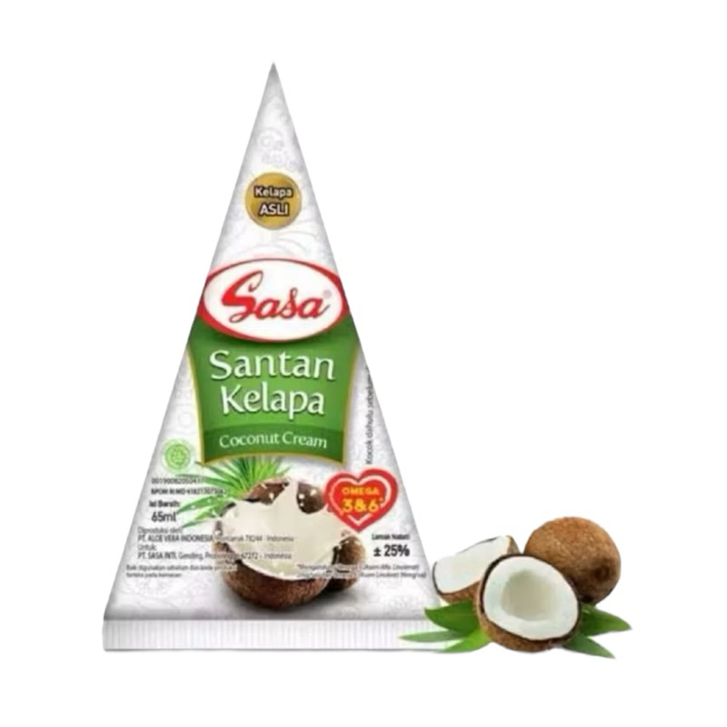 

Santan Instan Sasa Cair kemasan 65 ml Coconut Cream