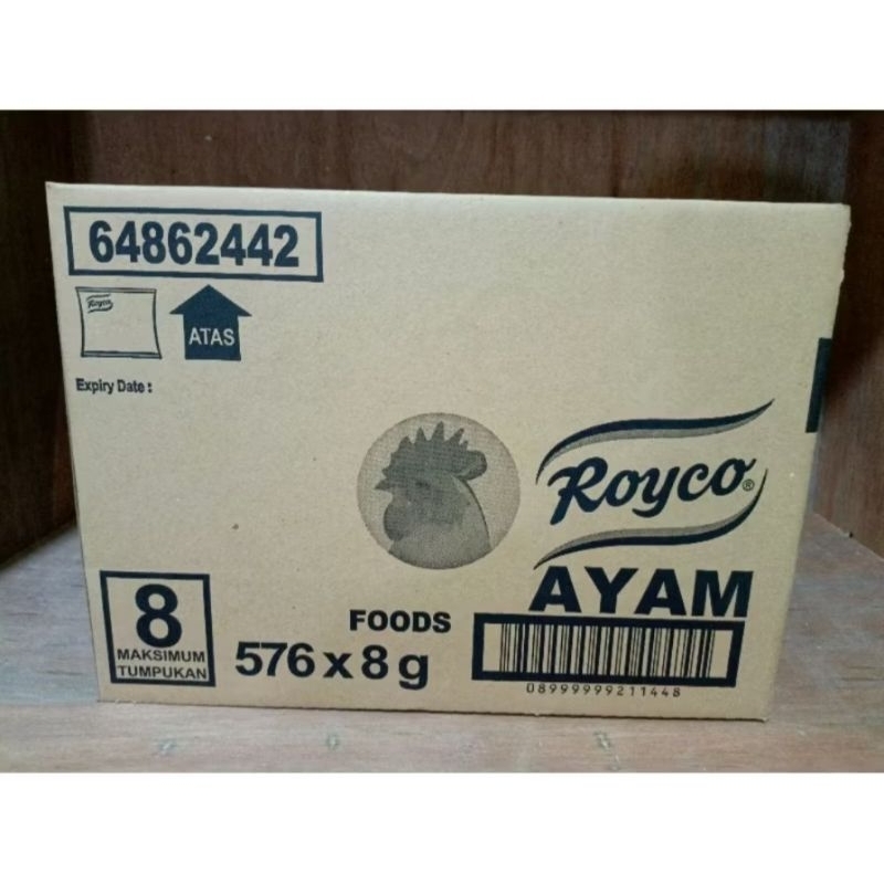 Royco ayam 8gr 1 dus isi 576 bungkus