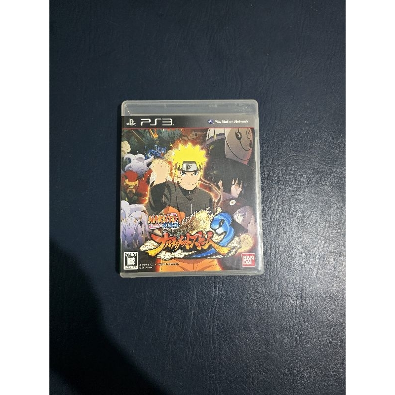 PS3 Naruto Shippuden Ultimate Ninja Storm 3 Reg 2 BD Kaset CD Game Playstation 3 Retro Ori Games