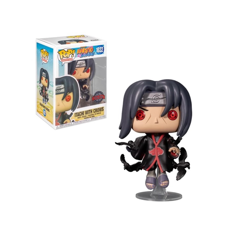 MYCOLLECTIONSID FUNKO FIGURE PAJANGAN NARUTO ITACHI WITH CROWS