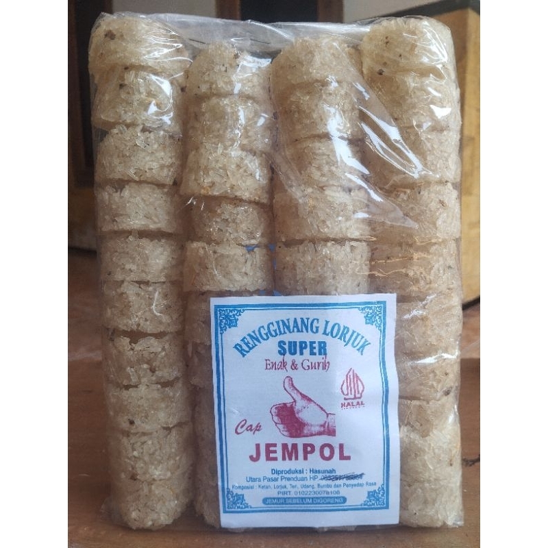 

Rengginang lorjuk mentah nangginang madura isi 40 free bubble jpl S