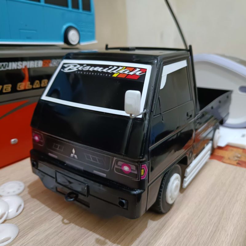 SPION miniatur L300 plastik pick up sepasang