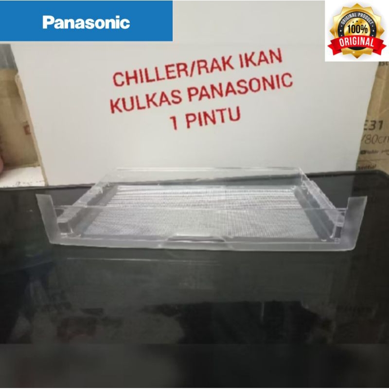 CHILLER ROOM RAK IKAN/DAGING KULKAS PANASONIC 1 PINTU.NR-A172 SECOND ORIGINAL