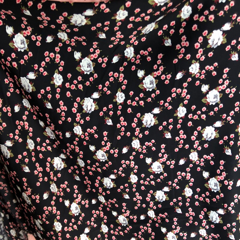 kain zara silk motif  - kain zara silk motif bunga - kain zara silk motif premium kyk