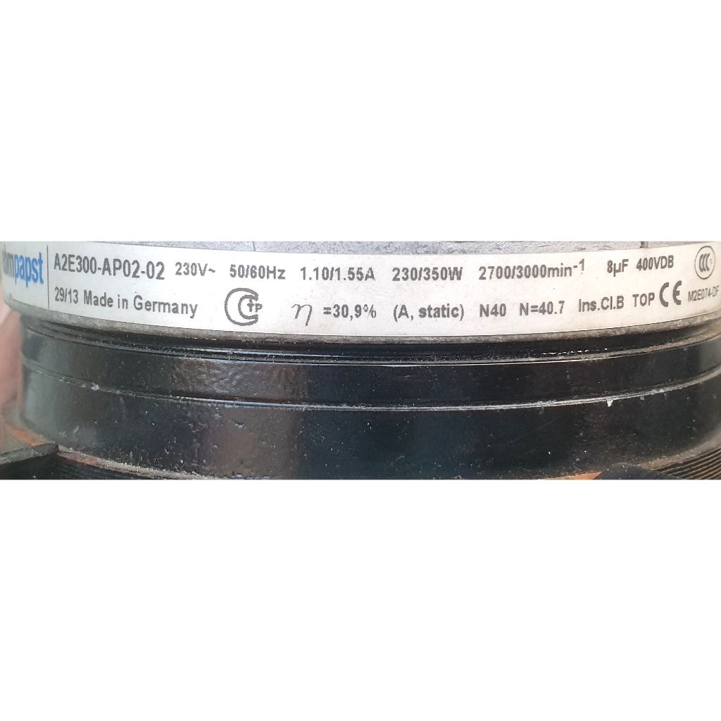 AC axial fan EBM PAPST  GERMANY