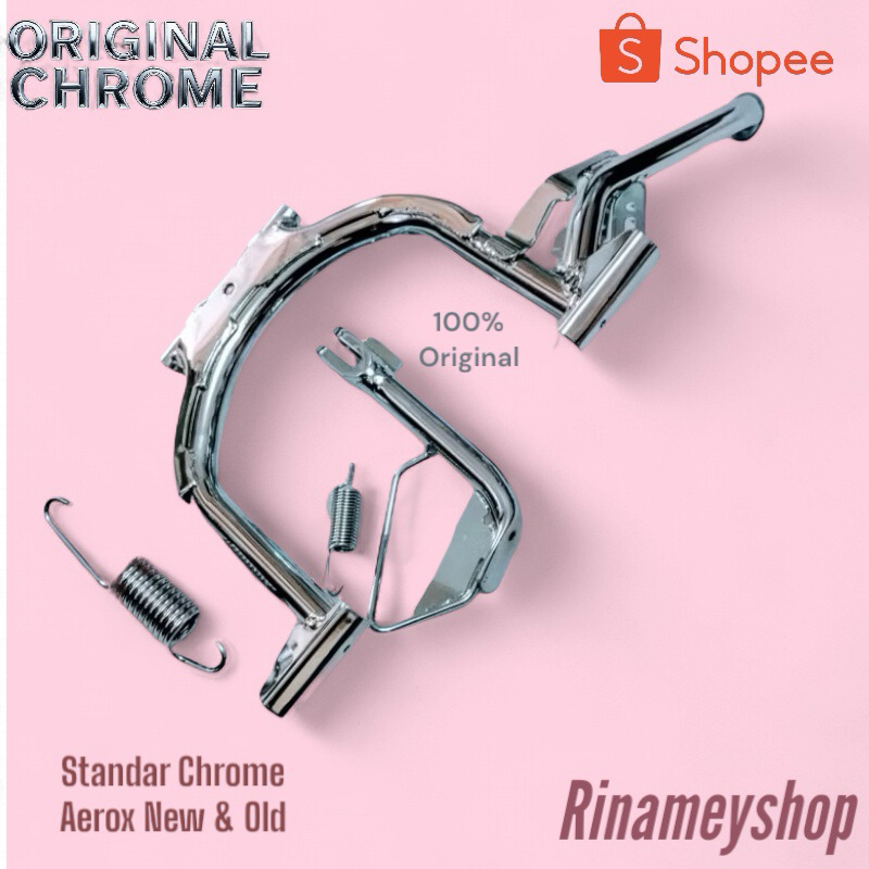 standar chrome aerox old dan aerox new original chrome