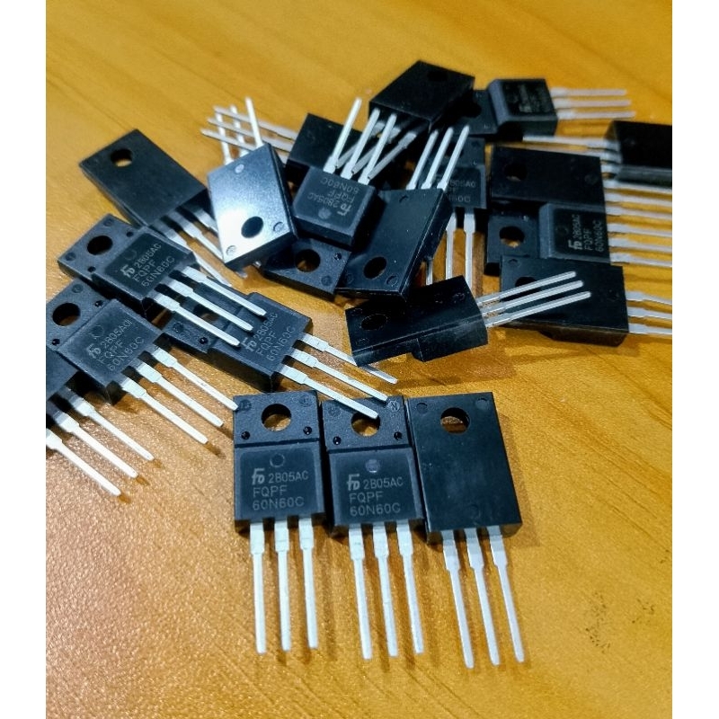 FQPF60N60C MOSFET 60N60 BODY KECIL TRANSISTOR 60N60 TRANSISTOR FQPF 60N60