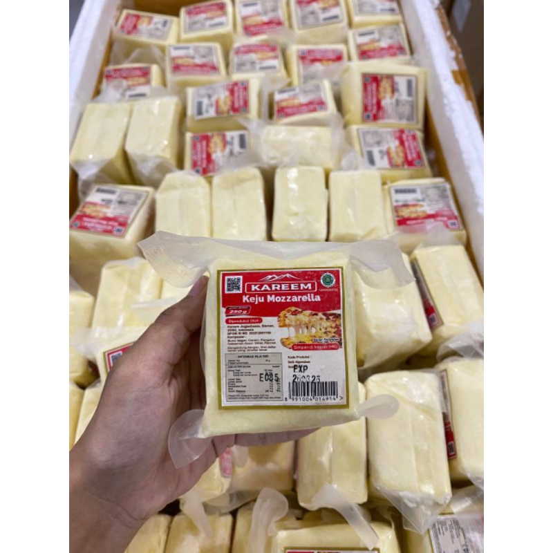 

Keju Mozarella Kareem 250gr