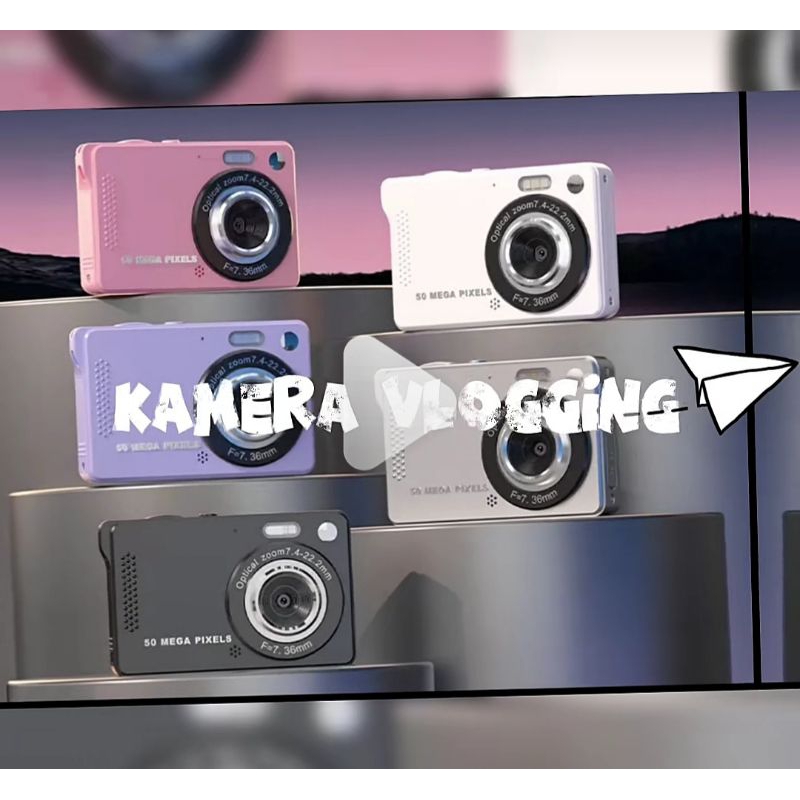 kamera digital 4k /kamera pocket 50mp/zom16×