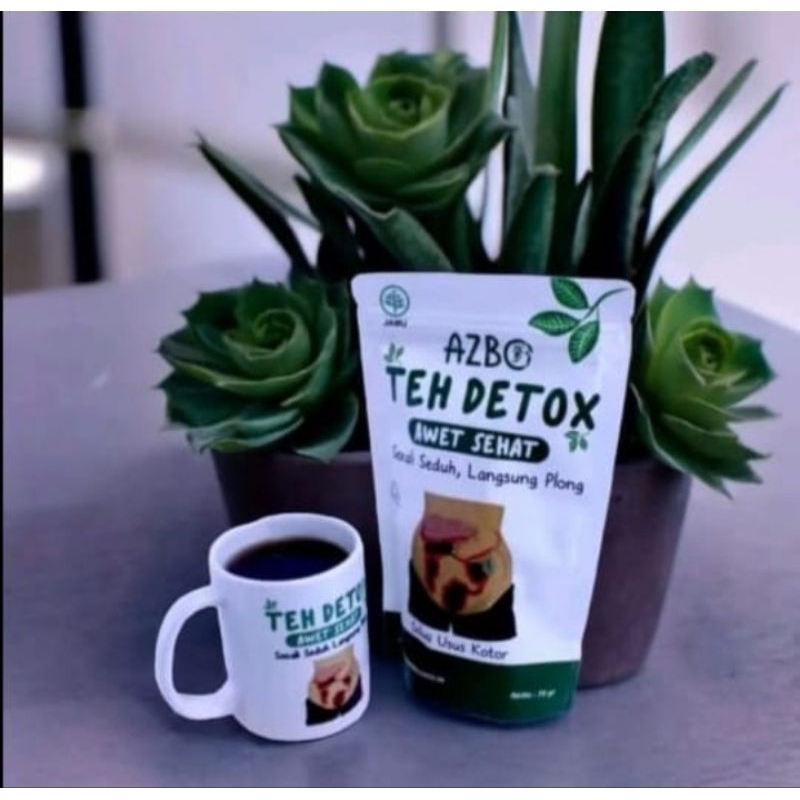 

Azbo Teh Detoks Awet Sehat Sekali Seduh Langsung Plong Tea