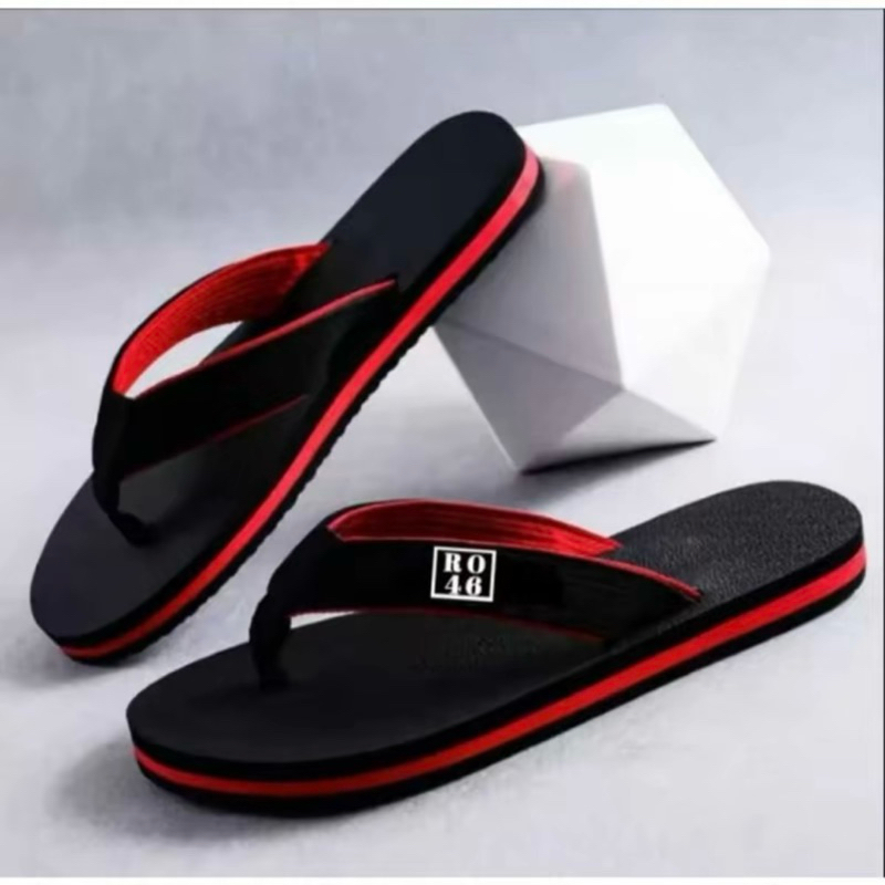 Sandal Jepit Pria Distro Motif Ro46 Sandal Jepit Pria Dewasa
