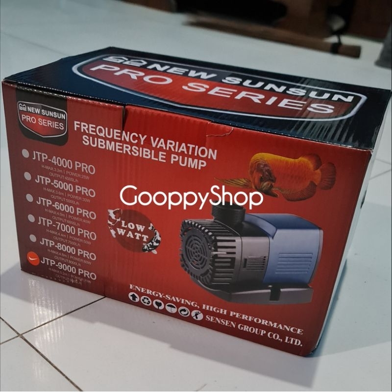 SUNSUN JTP 9000 / JTP9000 ORIGINAL POMPA KOLAM KOI LOW WATT