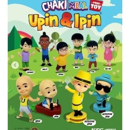 Mainan Upin Ipin Mail Fizi Jarjit Kfc MCD