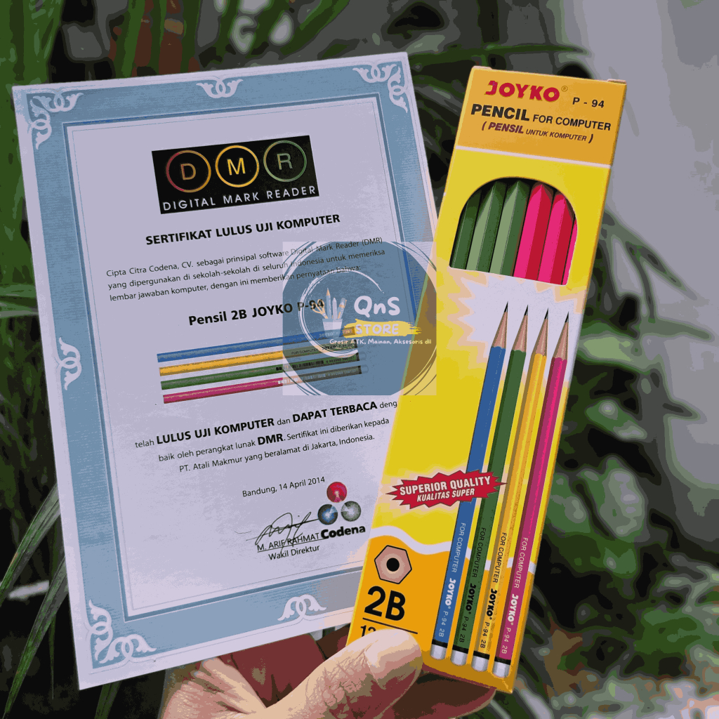 

Pensil Joyko 2B Rainbow / Pensil Joyko 2B / Pensil 2B Joyko warna warni P-94 / Pensil 2b Joyko / Pensil Sekolah / Pensil Ujian Joyko Warna Warni P-94 - Lusinan